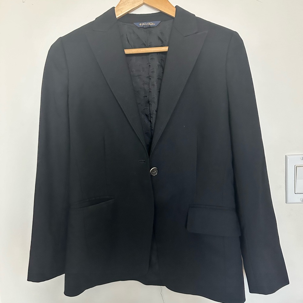 Brooks brothers blazer black